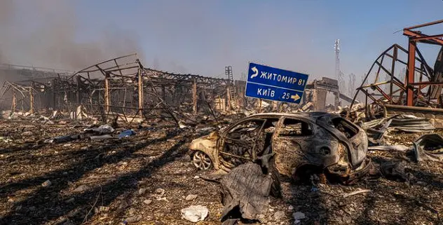 37 Killed After Russian Drone Attack Triggers Massive Explosions At Warehouse Near Kyiv