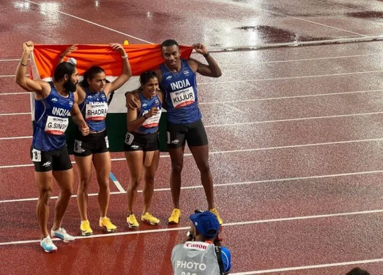 4x100 mixed relay bronze