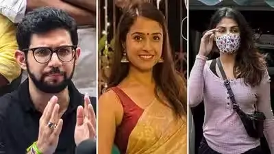 Aaditya Thackeray, Disha Salian, Rhea Chakraborty