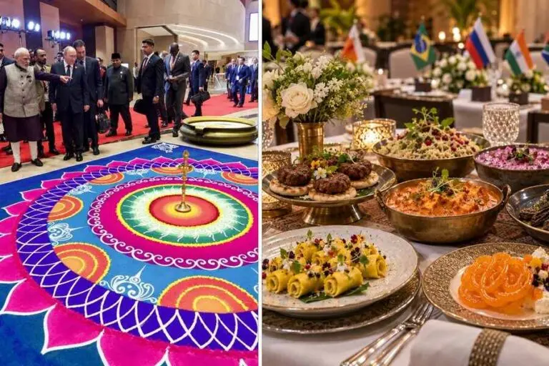 BRICS summit veg menu