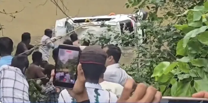 7 Of Bhubaneswar Family Drown As Car Swept Away In MP Stream Flash Flood; CM Majhi Expresses Grief