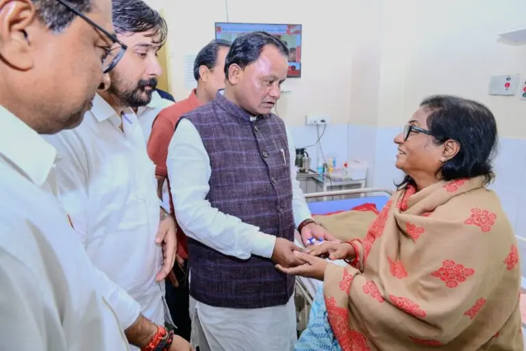 Watch: Mohan Majhi Visits Ailing Odisha Speaker At AIIMS Bhubaneswar