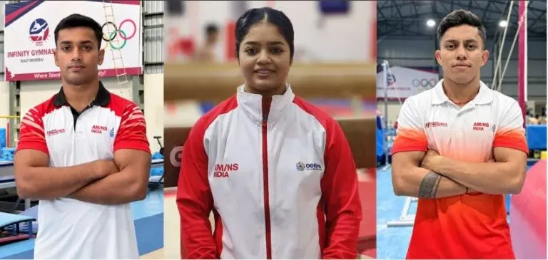 Gymnasts to represent India