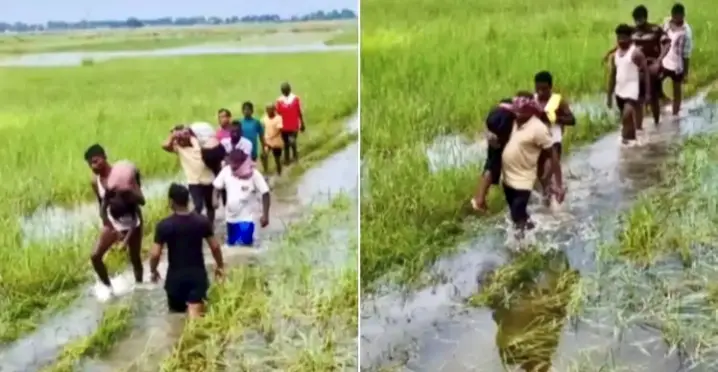 Six Children Drown In Bihar While Bathing In Floodwaters