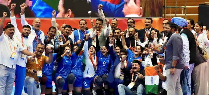 India Won’t Hate Pushpa’s Tears Of Joy Asian Games Kabaddi Gold For Women’s Team
