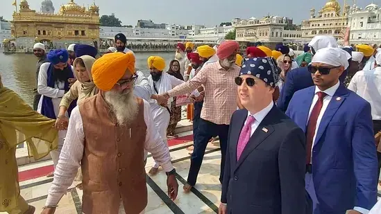 Pro-Khalistan Slogans Raised As US Envoy Visits Golden Temple