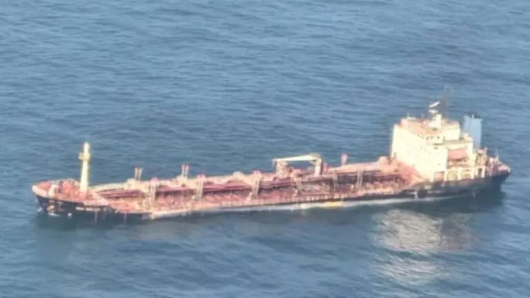 Indian Coast Guard rescues tanker off Paradip coast