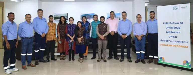 Jindal Foundation Felicitates 10 OPSC Achievers
