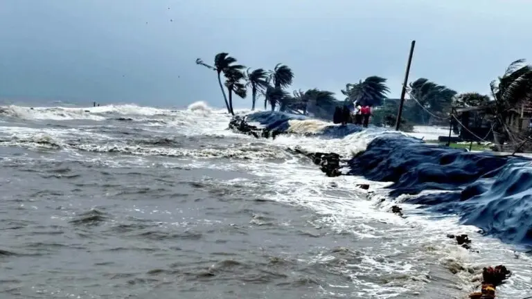 Deep Depression Makes Landfall At Kalingapatnam In Andhra: IMD