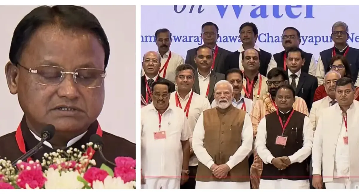 CM Majhi Highlights Odisha’s Rs 54,000 Cr Water & Irrigation Infra Push at Jal Shakti Summit