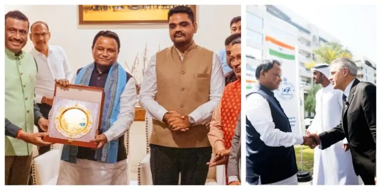Odisha CM Holds High-Level Business Meetings In Abu Dhabi, Meets Pravasi Odia Leaders