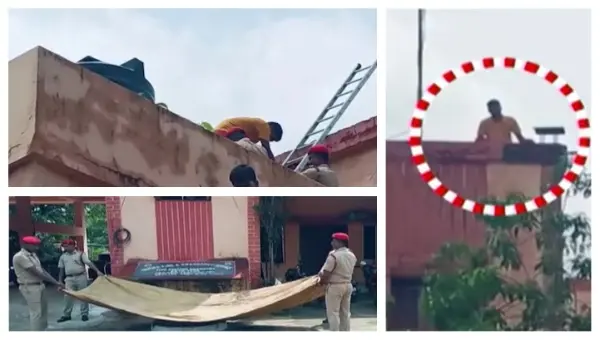 Firefighter Threatens Self-Immolation Atop Fire Station In Odisha’s Kendujhar
