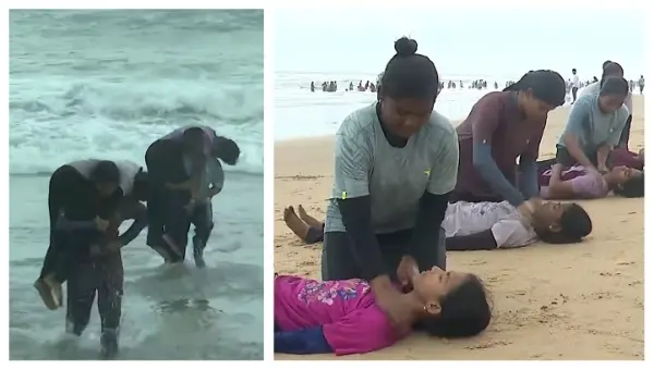 Odisha’s First All-Female Lifeguard Batch Takes To The Waves In Puri
