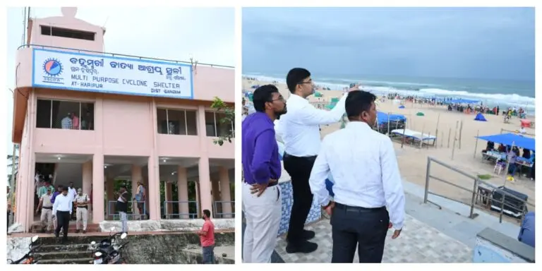 Ganjam Braces For Deep Depression, Kalinga Ghat Closed