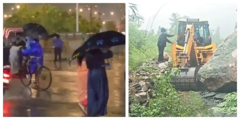 Heavy Rain Batters Odisha As Deep Depression Crosses Coast, Triggers Waterlogging, Landslides