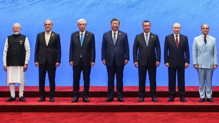 Modi at SCO summit