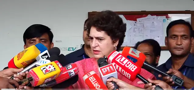 Priyanka Gandhi Demands CEC Gyanesh Kumar’s Prosecution, Says SIR Roll Tampering Is ‘Treason’