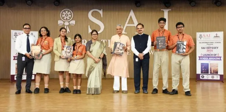 SAI international school student magazines