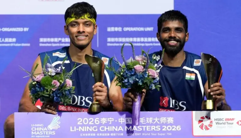 Satwik, Chirag win China Masters