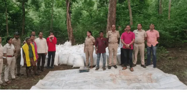 Two Tonnes of Ganja Seized In Odisha’s Kalahandi, 4 Arrested