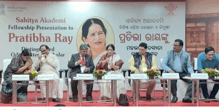 Odisha: Pratibha Ray Conferred Sahitya Akademi Fellowship