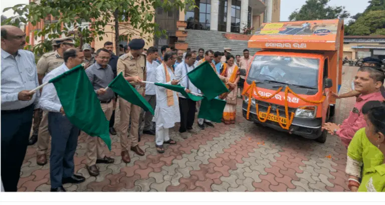Dharmendra Pradhan Flags Off TPWODL’s Solar Rath To Accelerate Rooftop Solar Adoption In Western Odisha