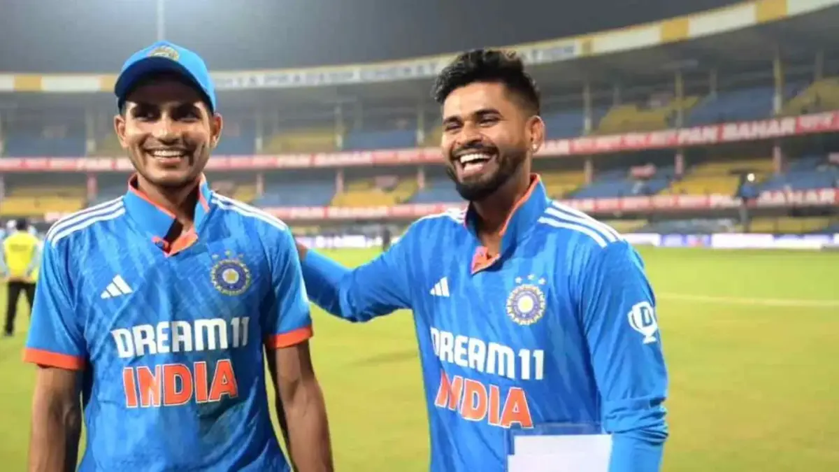Captains Shubman Gill, Shreyas Iyer