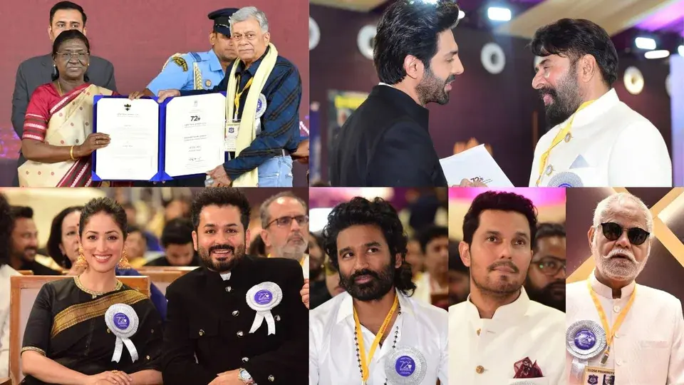 Kartik Aaryan, Mammootty, Yami Gautam Dhar, Dhanush Win Big At National Film Awards