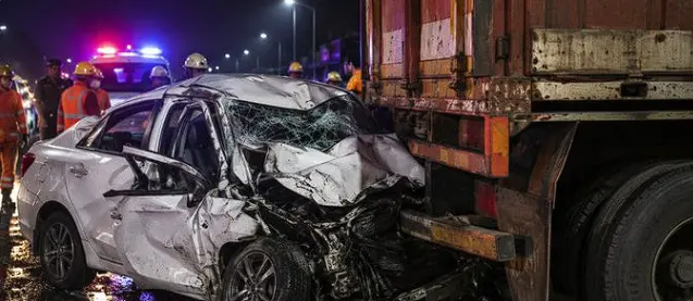 Eight TN Engineering Students Killed As Car Rams Illegally Parked Lorry In Keralam’s Thrissur