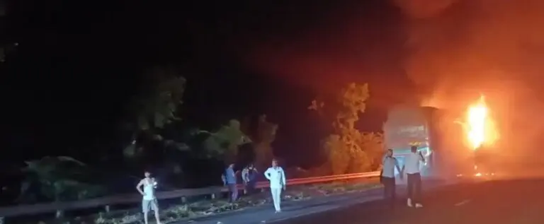 Nine Dead After Bus Catches Fire In Greater Noida, Driver On The Run