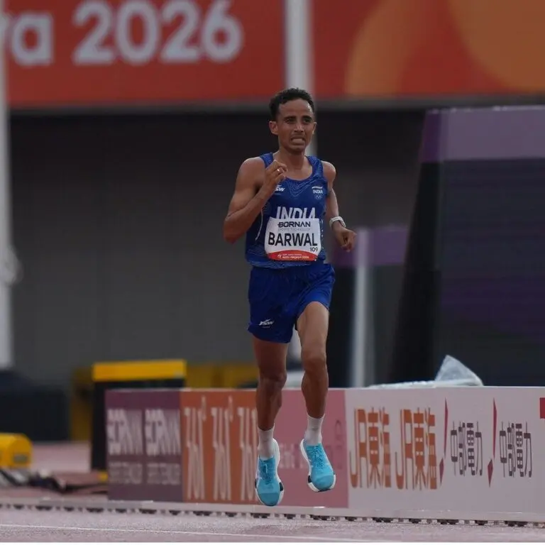 Indian Army’s Sawan Barwal Wins Historic Asian Games Marathon Silver, Ends India’s 44-Year Wait