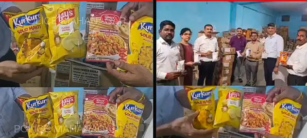 Navi Mumbai Raid Busts Alleged Expiry-Date Tampering Racket; Lay’s, Maggi Among Seized Products