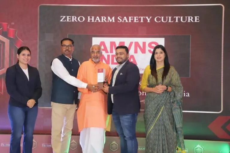 Driving Workplace Safety: AM/NS India’s Sagasahi Project Bags ‘Zero Harm’ Award