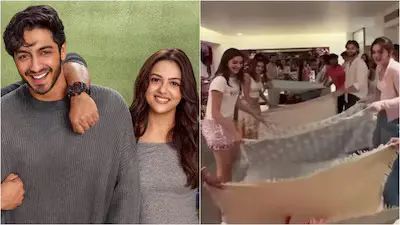 Aneet Padda And Ananya Panday Share A Fun Moment At Alanna’s Baby Shower, Video Goes Viral
