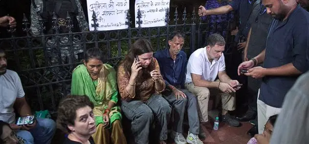 ‘Rapists, Murderers Garlanded’: Rahul Joins Ankita Bhandari Parents’ Protest Against Sikkim Governor Appointment