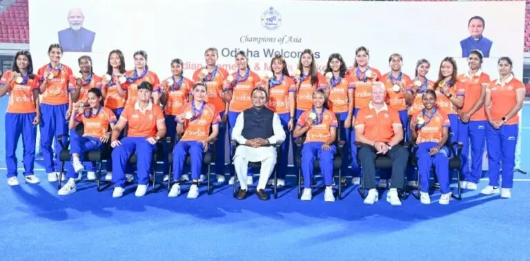 Asian Games winning teams felicitated