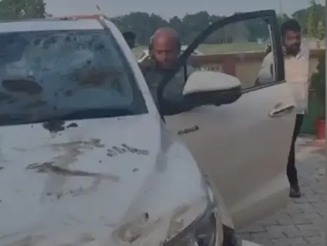 BJD leader car attacked