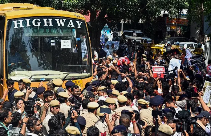 ‘Amit Shah Ji, Where Are You?’: Rahul Seeks Reply On Sexual Harassment Charges Against Delhi Police