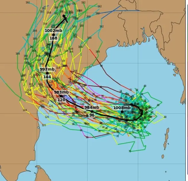 Cyclonic formation