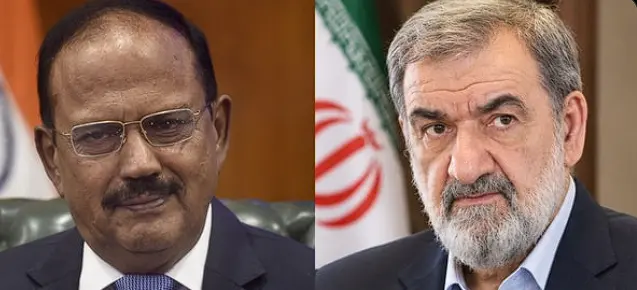 NSA Doval, Iranian Security Chief Rezaei Discuss Regional Tensions, Maritime Security