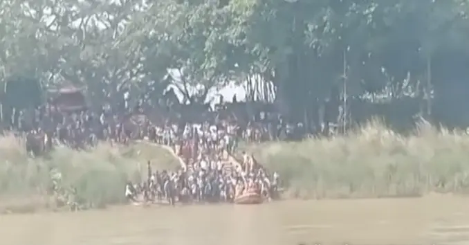 Durga Idol Immersion Outing Turns Fatal As Boat Overturns In Odisha’s Jajpur; One Dead, 2 Missing