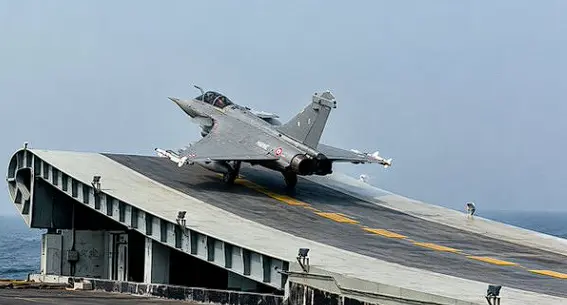 Navy Tests Rafale Marine Fighter In Goa; Carriers May Need Minor Modifications