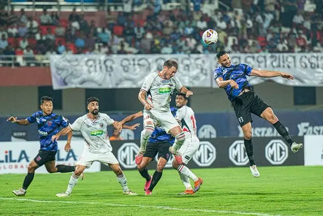 Ajaraie’s Late Penalty Miss Helps Odisha FC Hold NorthEast United FC To Goalless Draw