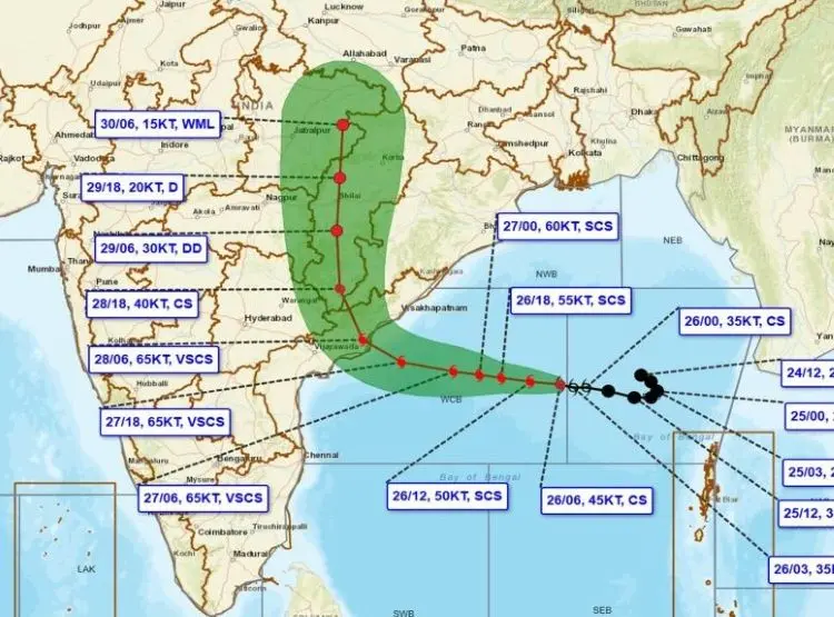 IMD Cyclone Arnab