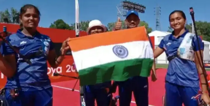 Indian Women Archers Script Asian Games History By Winning Maiden Recurve Gold