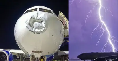 IndiGo Flight Suffers Lightning Strike Ahead Of Landing At Lucknow