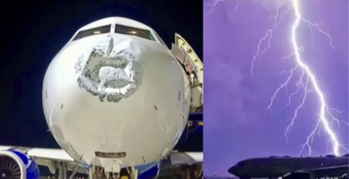 IndiGo Flight Hit By Lightning Ahead Of Landing At Lucknow