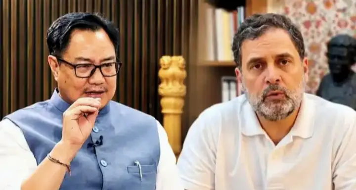 Brazenly Abusing Constitutional Authorities, Rijiju On Opposition Protest