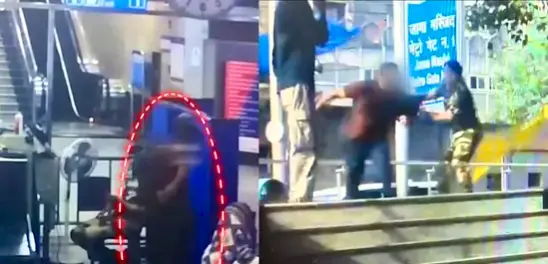 Suspicious Material In Undergarments; Man Held While Fleeing Delhi Metro Station