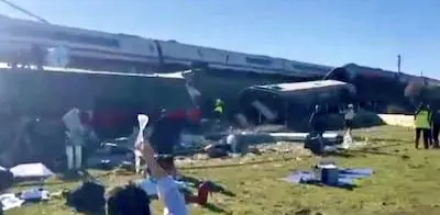 High Speed Train Crash In Spain Kills 46, Several Injured